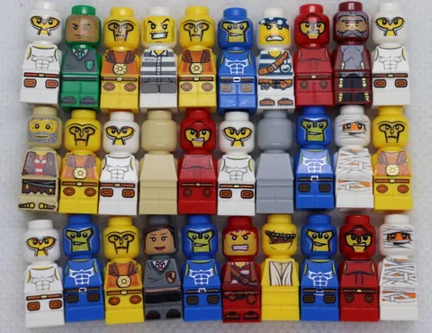 30) Micro Figure Lot Heroica Harry Potter Knights Mummy LEGO® Minifigure Mini