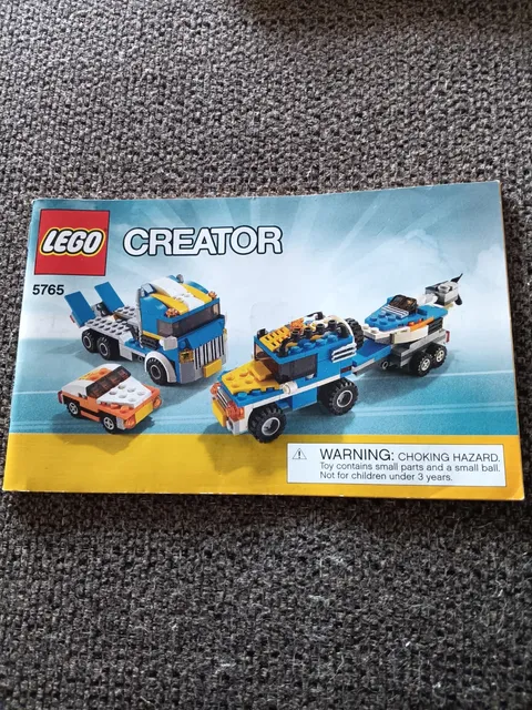 LEGO CREATOR #5765 LEGO INSTRUCTION MANUAL ONLY,,LOOK 