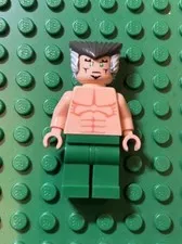 LEGO Batman: The Video Game Ra’s al Ghul Minifigure Custom Pad Printed DC Rare