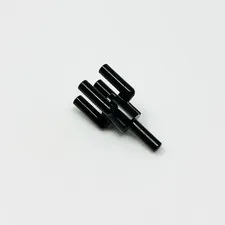 2566 LEGO Parts Plant PALM Top BLACK (1)