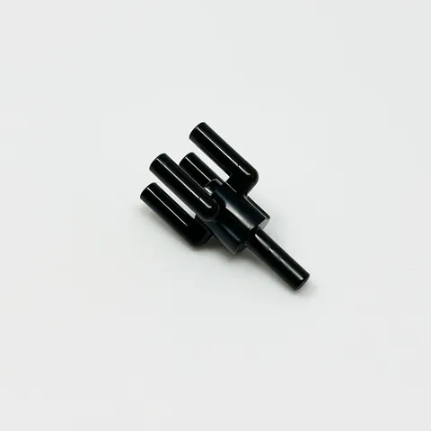 2566 LEGO Parts Plant PALM Top BLACK (1)