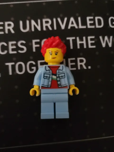 #Twn440 Lego Minifigure From Icons Loop Coaster Set #10303 Complete