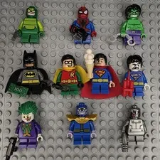 Lego Super Heroes Mighty Micros Minifigures Lot