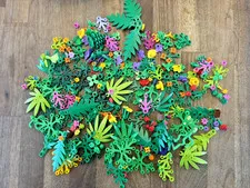 125+ LEGO Plant Foliage Flower Greenery Lot- 1/4 Lbs.