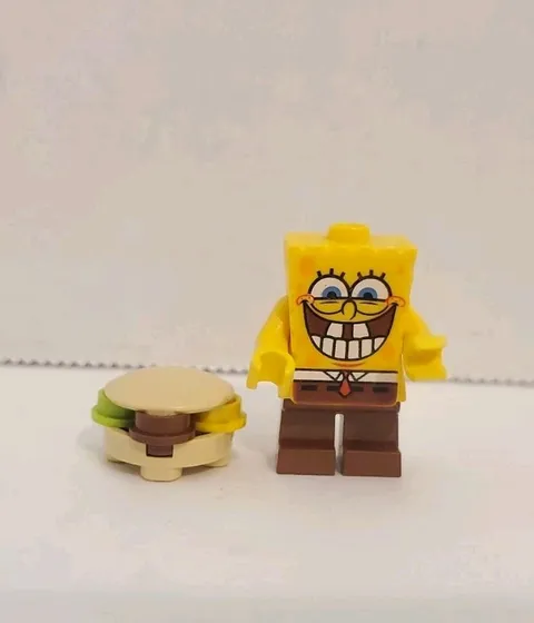 LEGO Spongebob Squarepants Minifigure Big Grin smile