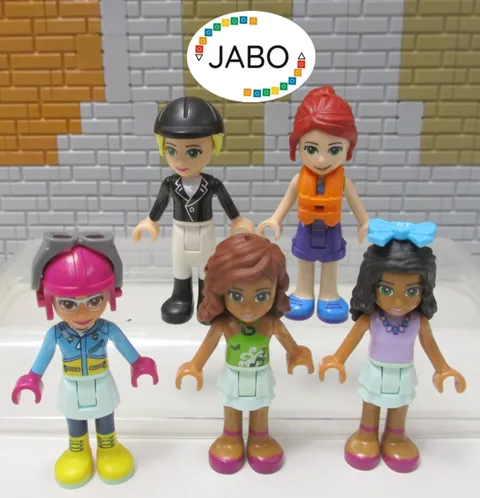 (L 15 / 13 / 5) Lego Friends 5 Figures Minifigures