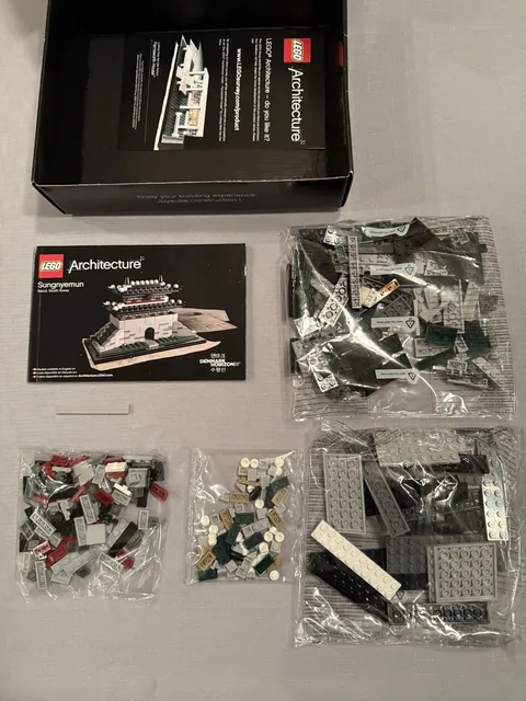 LEGO Architecture Sungnyemun #21016 Seoul South Korea Building OPEN BOX