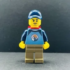 Lego Minifigure Go-To Gary - Dirt Bike Rider, Male cty1530 City
