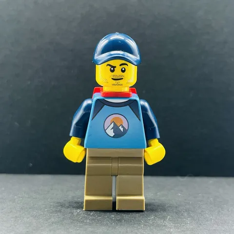 Lego Minifigure Go-To Gary - Dirt Bike Rider, Male cty1530 City