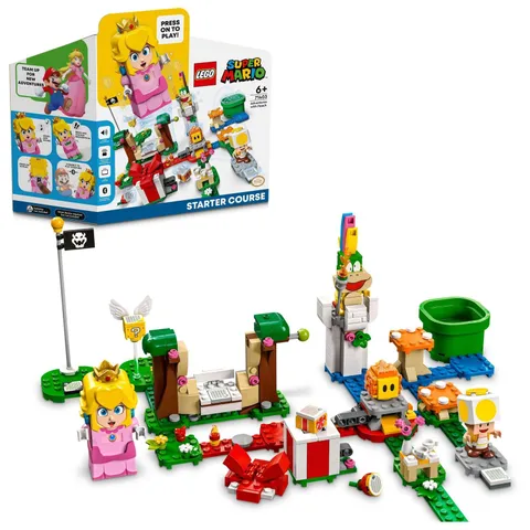 Lego Super Mario Lego Peach and the Beginning of Adventure ~ Starter Set