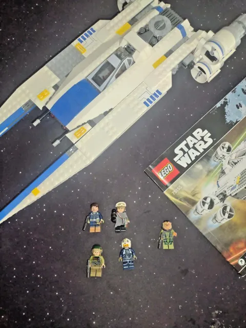 LEGO Star Wars 75155 Rebel U-Wing Fighter 100% Complete