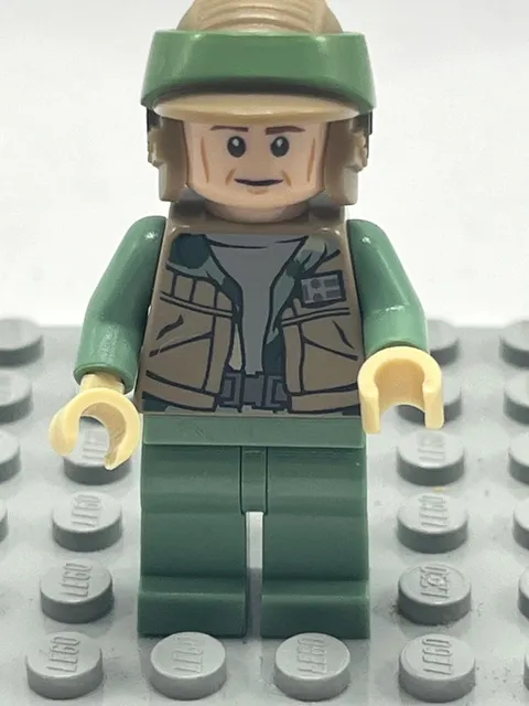 LEGO Star Wars Endor Rebel Commando sw0367 Dark Tan Excellent