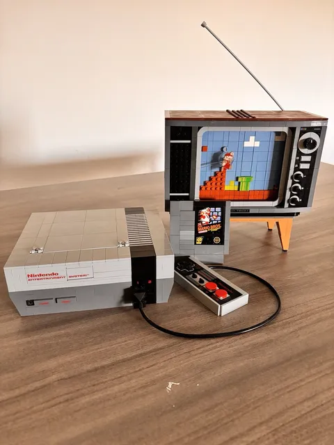 LEGO Super Mario Nintendo NES Set 71374 Complete!!