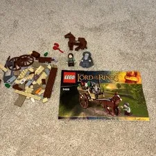 LEGO Lord of The Rings: Gandalf Arrives 9469 Used Complete W/Instructions No Box