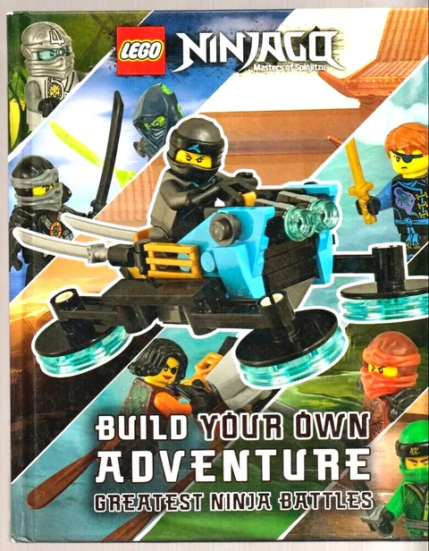LEGO Ninjago Build Your Own Adventure Hardcover Book 1st American Edition 2018
