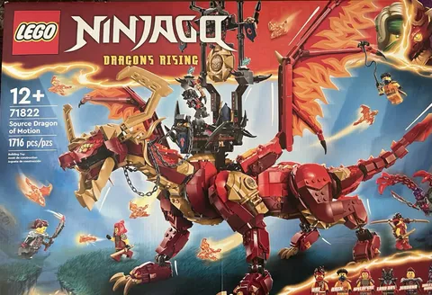 LEGO NINJAGO: Source Dragon of Motion 71822 Set - New Factory Sealed