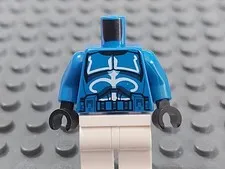 Lego Star Wars 75088 Blue Senate Commando Captain Torso - Used