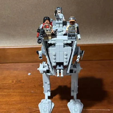 LEGO Star Wars 75153 AT-ST Walker Mostly Complete w/ Minifigures Rogue One