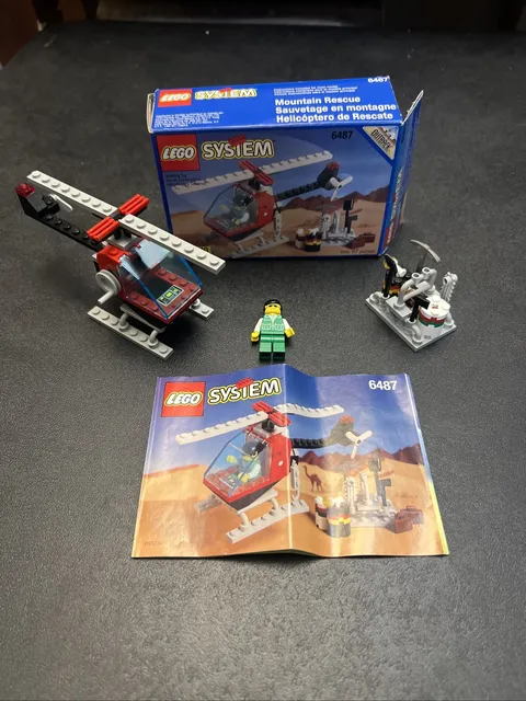 Lego Town Outback Crisis News Crew 6553 100% Complete W/Box & Instructions