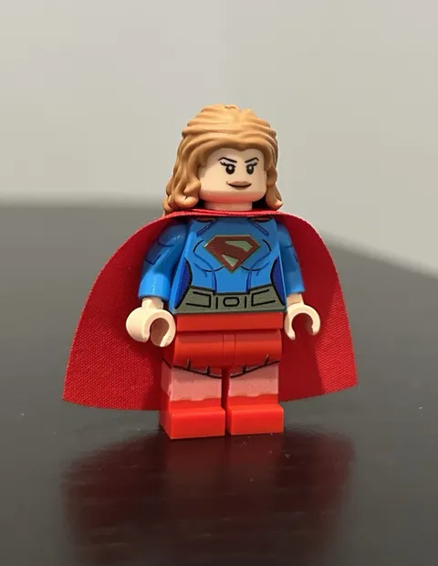 LEGO Custom printed Supergirl Superhero minifigure 