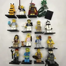 LEGO Minifigures Series 10 Complete Set 16 Figures 71001 Medusa Roman CMF