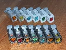 Lego Stud Shooter Lot Of 13 Bazooka Weapon Accessories Bricks Parts Genuine Bulk