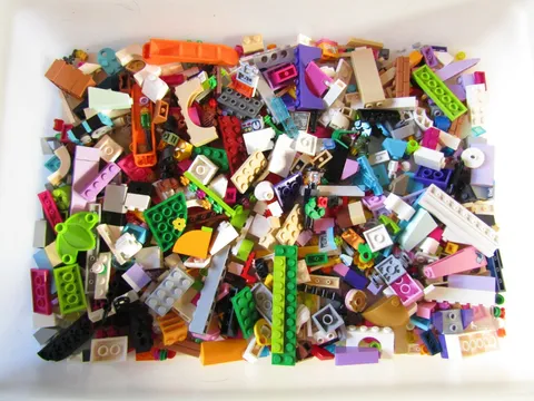 1 lb Bulk Lot LEGO Bricks Random Authentic Pieces ONE POUND Legos- Smalls!