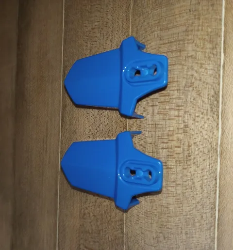 2 Lego part 90650 in Blue Hero Factory Shoulder Armor Batman Bionicle WYSIWYG