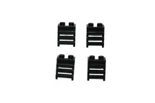 4 Lego® TRAIN Railway 9V RC Ladder Step BLACK