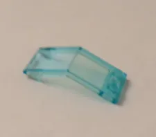 Lego x1 Transparent Light Blue 2x5x1 2/3 Windscreen, 6070 (028-301)