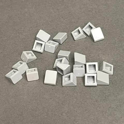 Lego 54200 50746 Light Blue Gray Replacement Add-on Pieces Parts Lot of 22