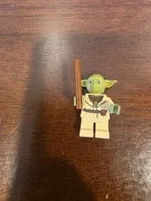 LEGO Star Wars Yoda Olive Green w/ Belt Minifigure sw0906 75330 Jedi Training