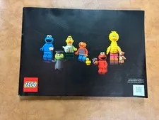 Lego 21324 Ideas 123 Sesame Street (2020) Replacement Instruction Manual Only