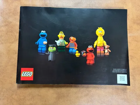 Lego 21324 Ideas 123 Sesame Street (2020) Replacement Instruction Manual Only