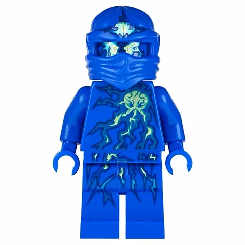 LEGO NINJAGO Nrg (Jay) Minifigure Set- fully complete/ cards still sealed