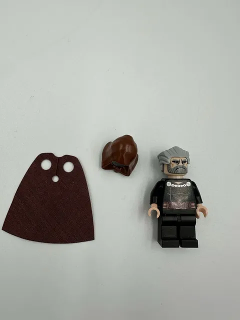 LEGO Count Dooku Minifigure Star Wars 7752 9515 sw0224 Clone Wars
