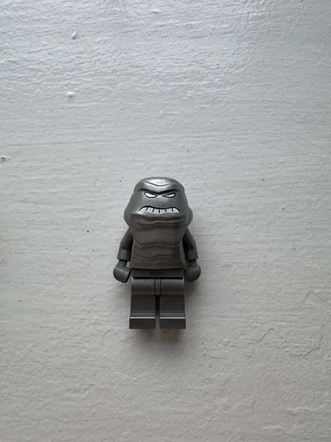 Lego Batman The Video Game Custom SILVER Clay Face Minifigure 2006 - 2008