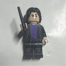 LEGO Harry Potter Severus Snape Minifigure with Wand hp134b