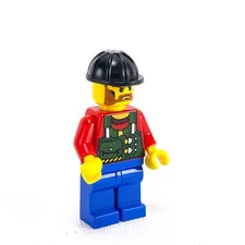 LEGO Rock Raiders Bandit rck002 Minifigure - Sets 1275, 4920, 3348, 4930, 4990