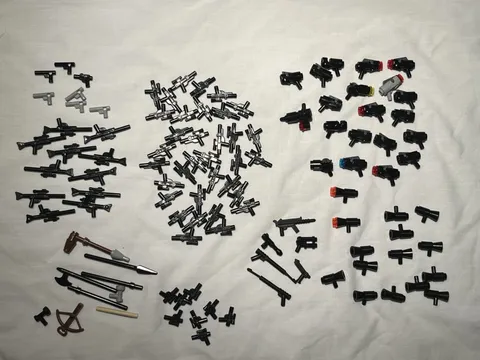 Lego Star Wars Weapons-ASSORTED BLASTERS LOT #1  /$196 eBay Value