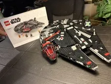 Lego Star Wars The Dark Falcon Prebuilt Build Only No Minifigures 