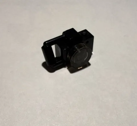 30089b LEGO Part Utensil CAMERA w/ Lens Handheld Style Type 2 Black