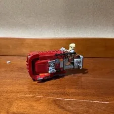 LEGO Star Wars 75099 Rey's Speeder + Rey Minifigure Cracked Torso