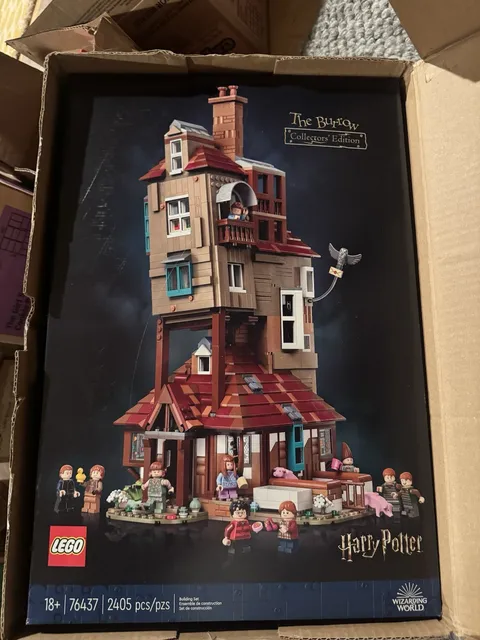 Lego Harry Potter The Burrow Weasley House Collector Edition 76437 NIB