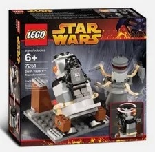 LEGO STAR WARS 7251 Darth Vader Transformation NEW SEALED 2005 Episode III Rare