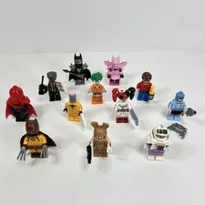 The Lego Batman Movie Series 1 Minifigures 71017 Lot Of 12 Metal Fairy Batman VG