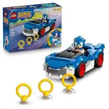 LEGO Sonic the Hedgehog: Sonic Speedster Lightning - Race Car Toy w/a Minifigure