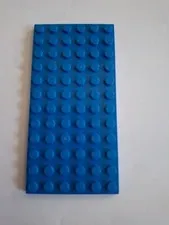 No 439.  1x Lego plate 6x12.  3028 Blue