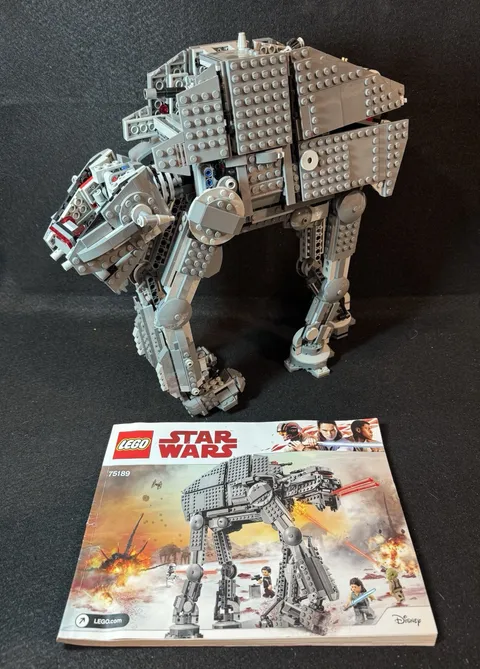 LEGO Star Wars: First Order Heavy Assault Walker (75189) Incomplete w/Manual