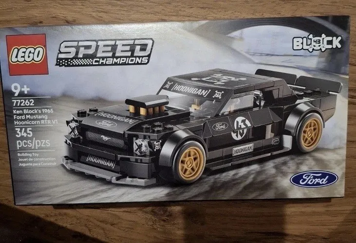 LEGO Speed Champions Ken Block 1965 Ford Mustang Hoonicorn 77262 FAST SHIP